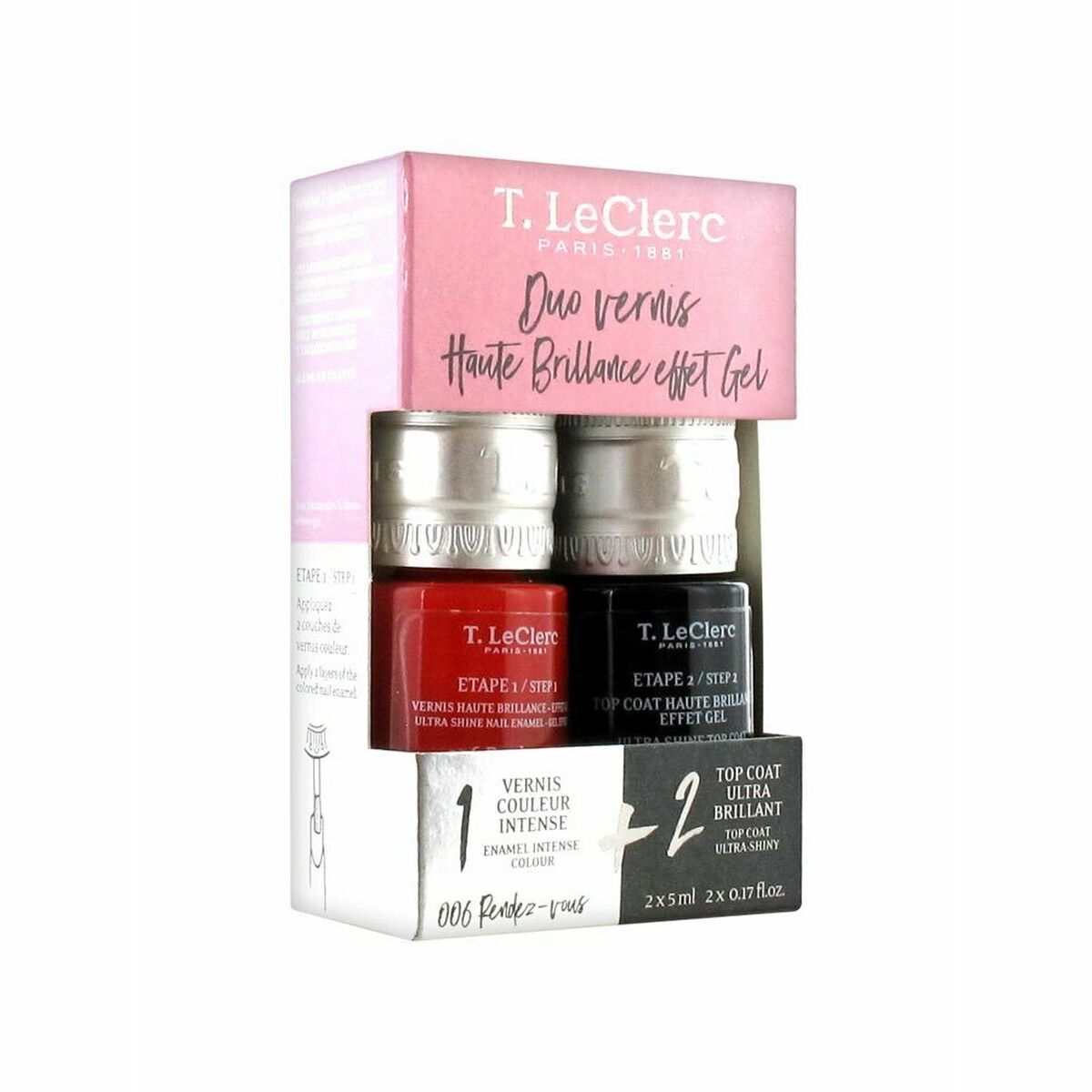 Nagellak LeClerc Coffret Nº 006 Rendez Vous