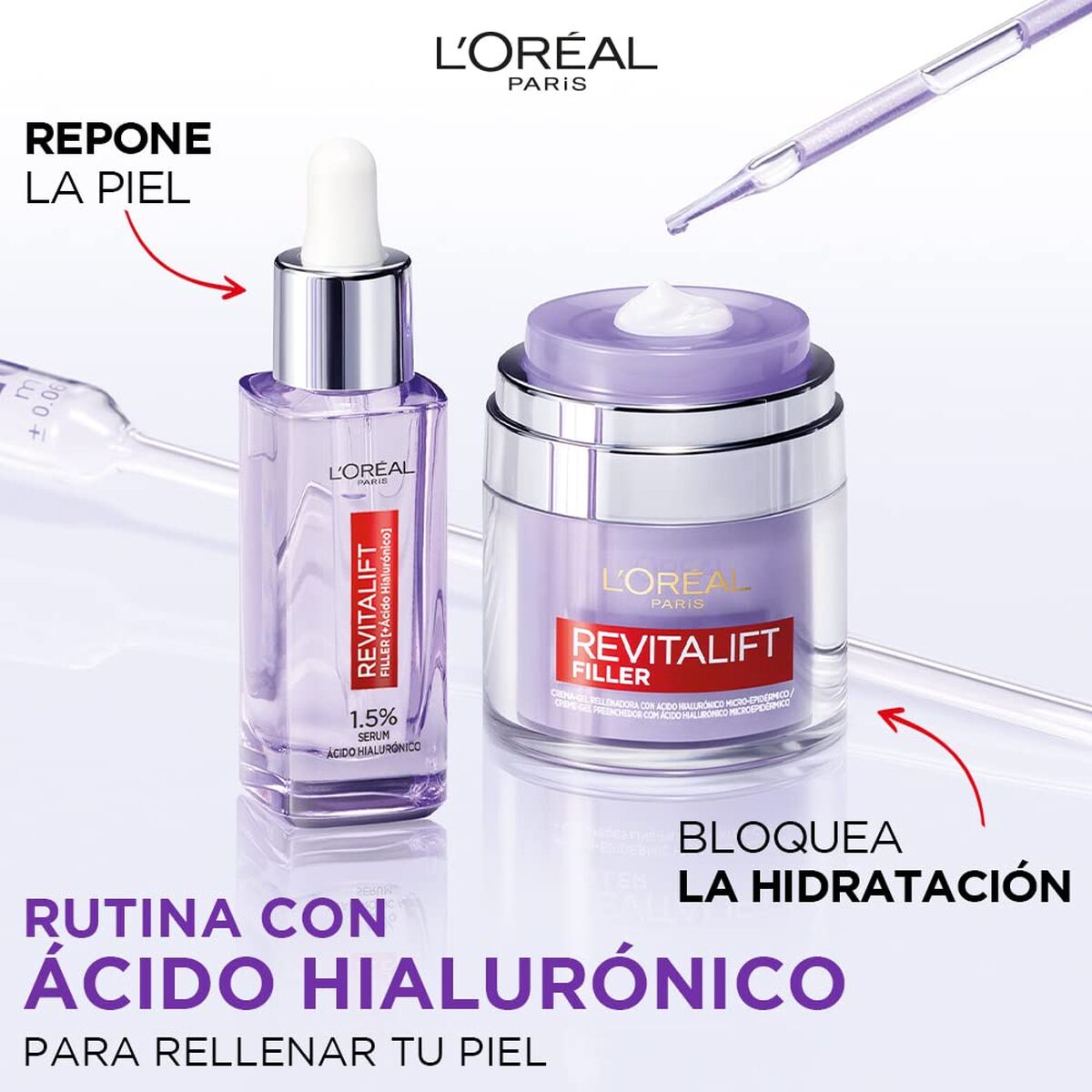 Gezichtsserum L'Oreal Make Up AA063600 30 ml Anti - Rimpel - Schoonheid, Huidverzorging - L'Oreal Make Up