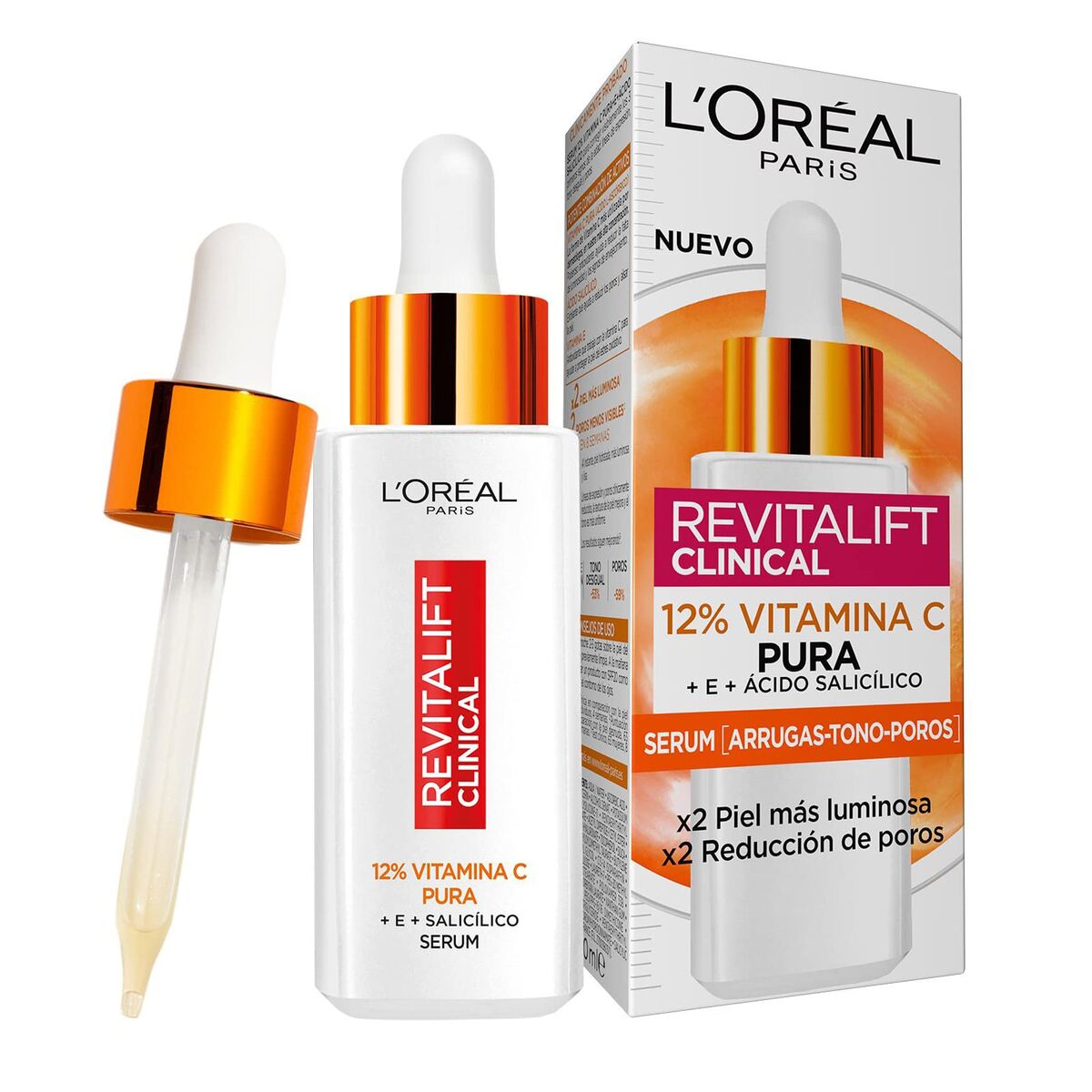 Anti - Veroudering Serum L'Oreal Make Up Revitalift Clinical C 30 ml - Schoonheid, Huidverzorging - L'Oreal Make Up