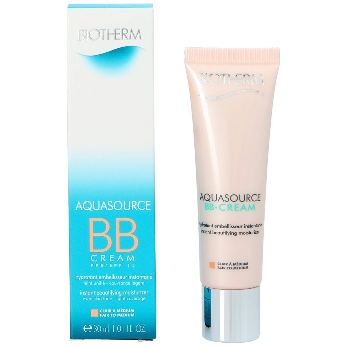 Hydraterende Crème met Kleur Biotherm 4319 Spf 15 30 ml 250 ml - Schoonheid, Make - up - Biotherm