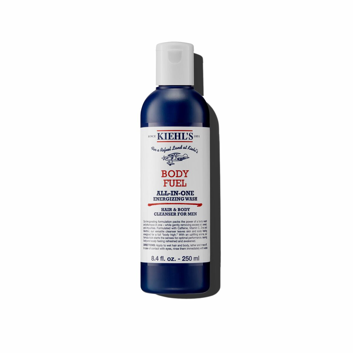 Shampoo Kiehl's BODY FUEL 250 ml