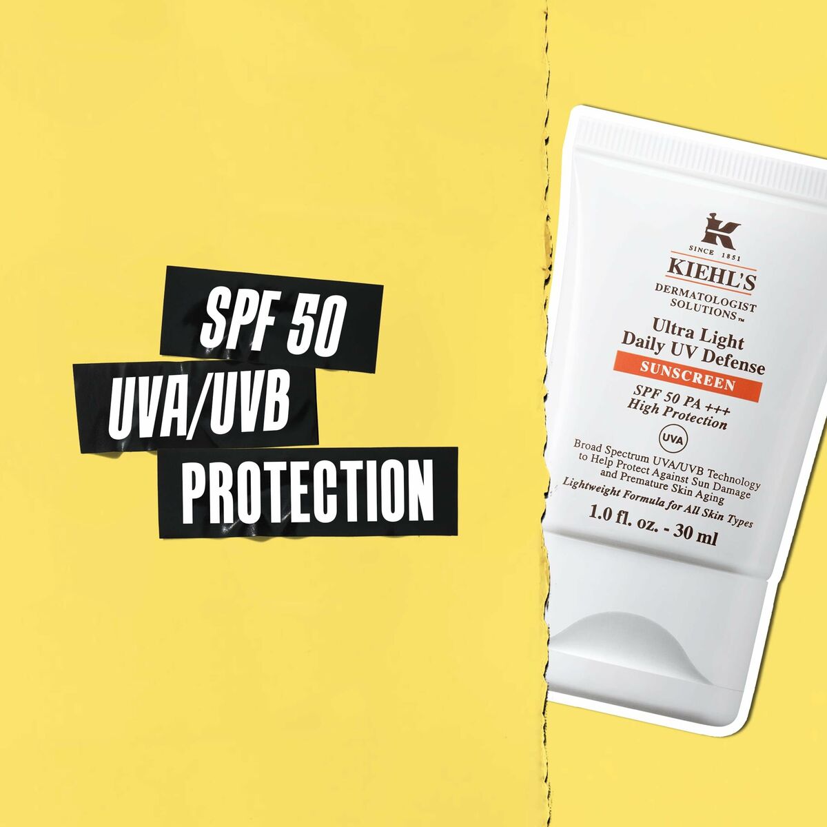 Make-up Set Kiehl's SUNSCREEN KIEHL'S Spf 50 Spf 50+ 30 ml