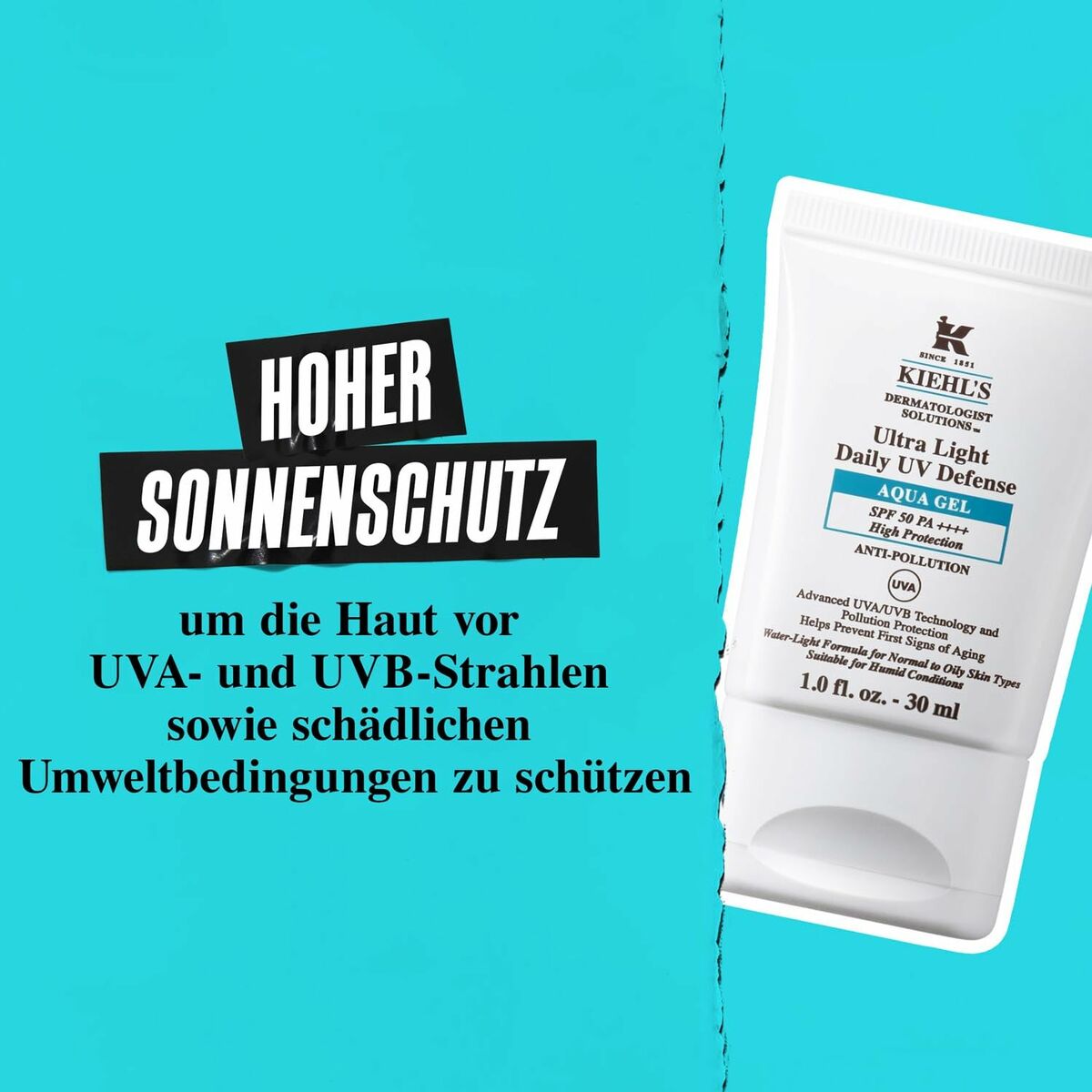Zonnebrandcrème Kiehl's SUNSCREEN KIEHL'S Spf 50 60 ml