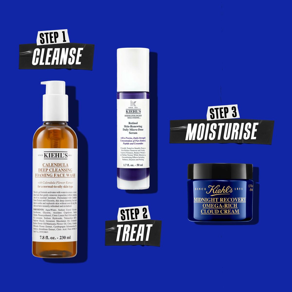 Gezichtscrème Kiehl's MIDNIGHT RECOVERY 50 ml