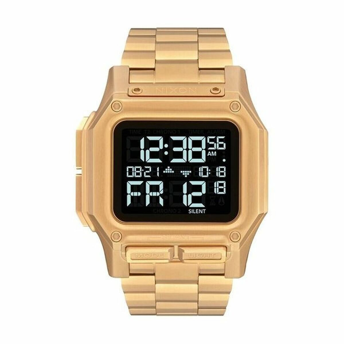 Horloge Heren Nixon A1268-502 Zwart