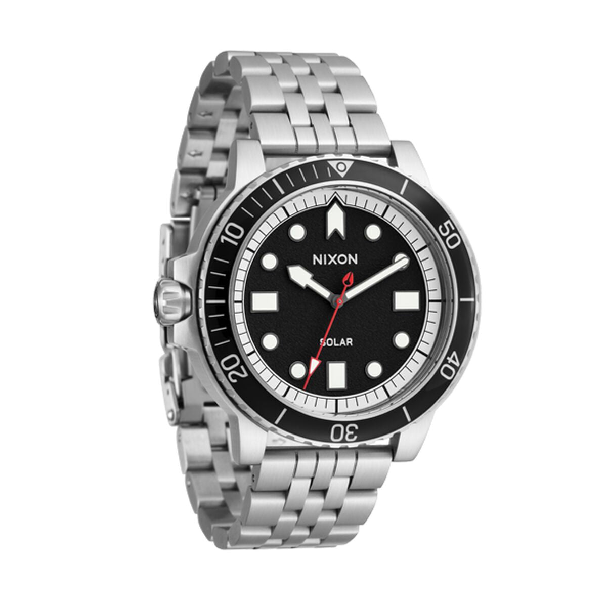 Horloge Heren Nixon A1402 - 5233 Zwart Zilverkleurig - Klokken, Heren - Nixon