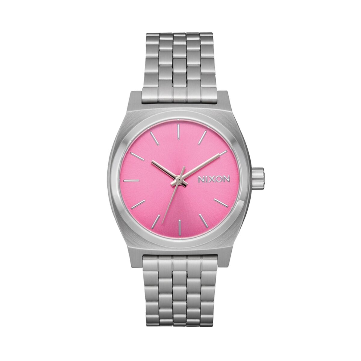 Horloge Heren Nixon Mod. MEDIUM TIME TELLER Zilverkleurig