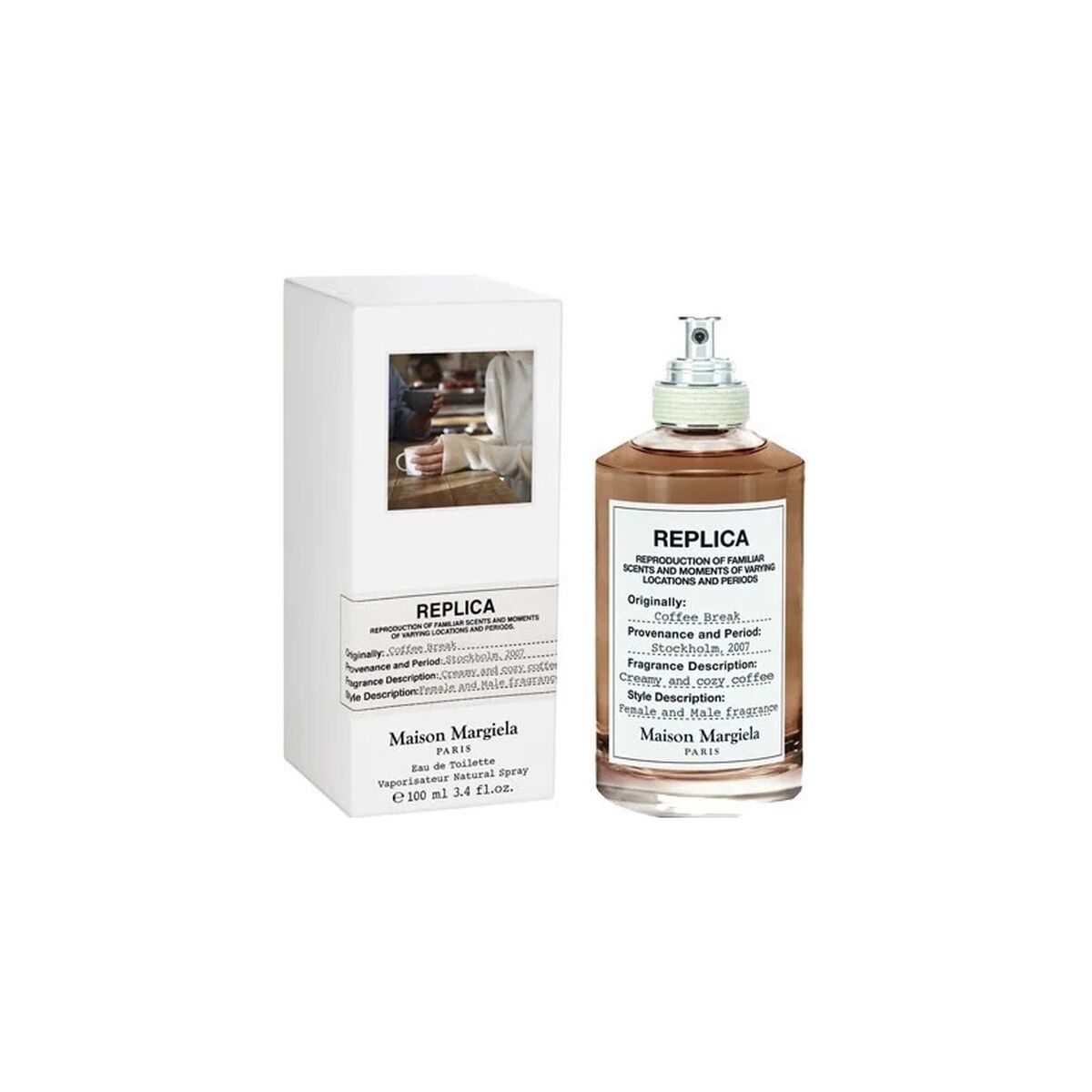 Uniseks Parfum Maison Margiela REPLICA COFFEE BREAK EDT 100 ml - Schoonheid, Parfums en geuren - Maison Margiela