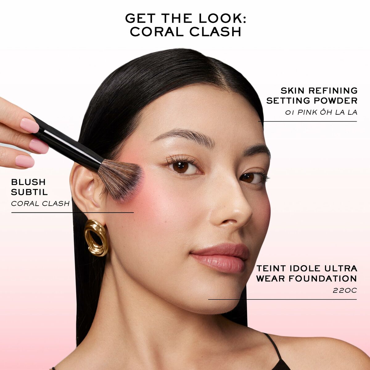 Blush Lancôme BLUSH SUBTIL Nº 800-Orange Phoria 5,1 g