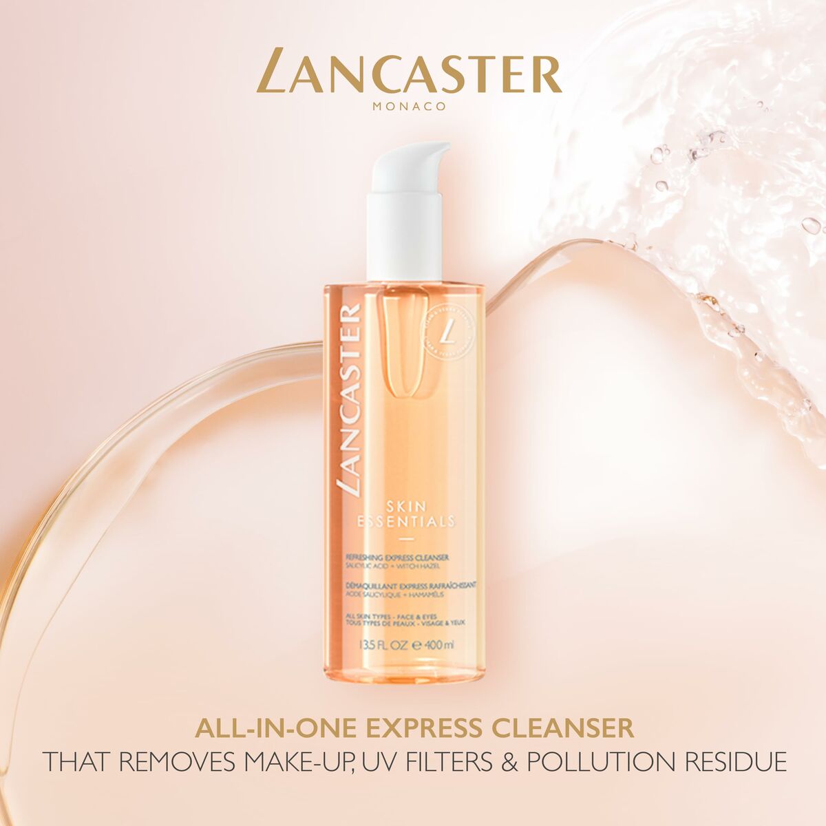 Gezichtsreiniger Lancaster Cleansers 400 ml - Schoonheid, Huidverzorging - Lancaster