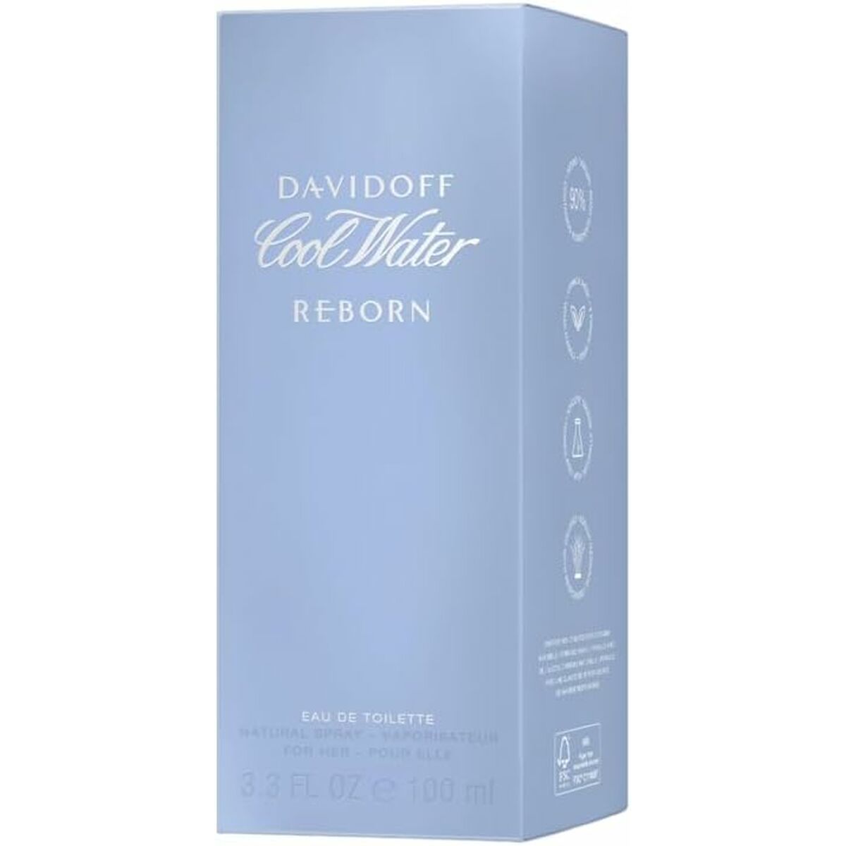 Damesparfum Davidoff COOL WATER WOMAN REBORN EDT 100 ml