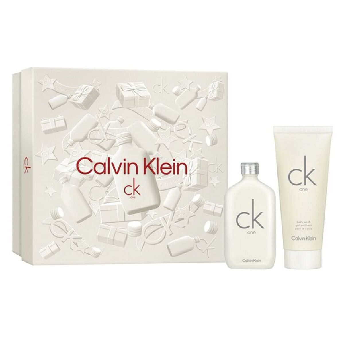 Parfumset voor Uniseks Calvin Klein EDT ck one 2 Onderdelen - Schoonheid, Parfums en geuren - Calvin Klein