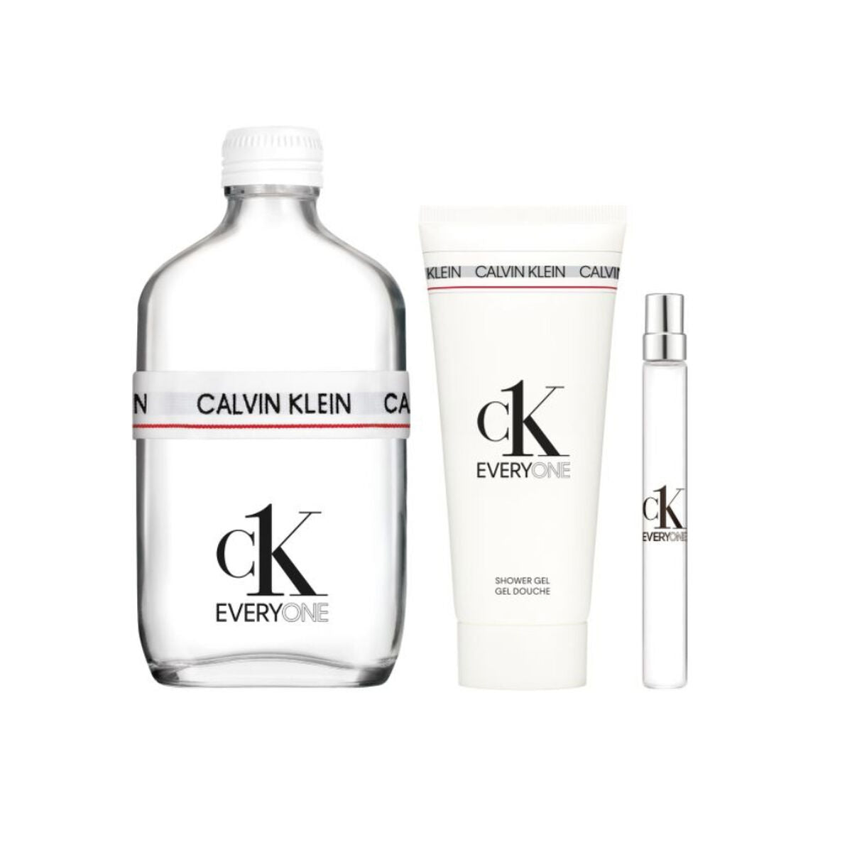 Parfumset voor Uniseks Calvin Klein EDT Everyone 3 Onderdelen