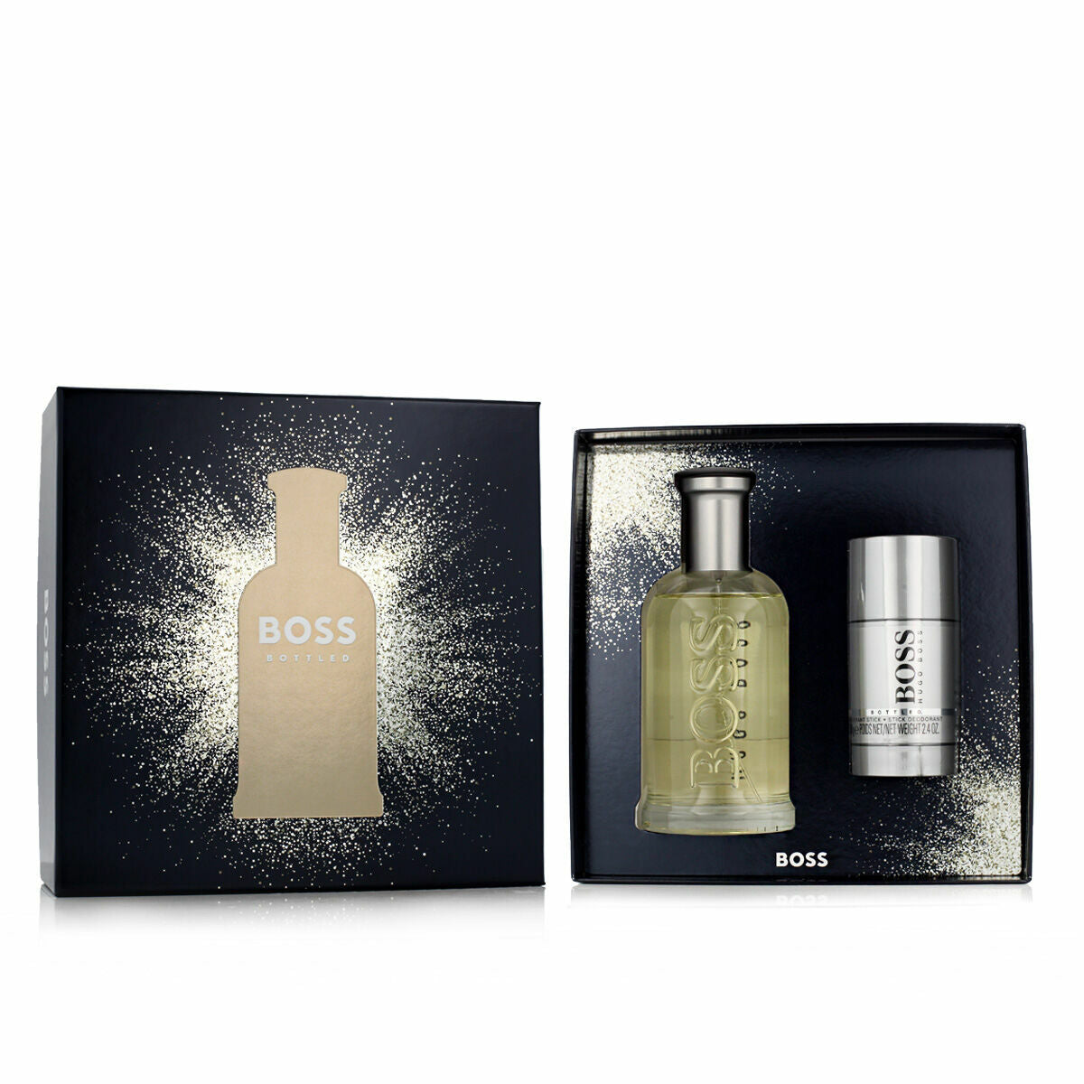Parfumset voor Heren Hugo Boss BOSS BOTTLED 2 Onderdelen
