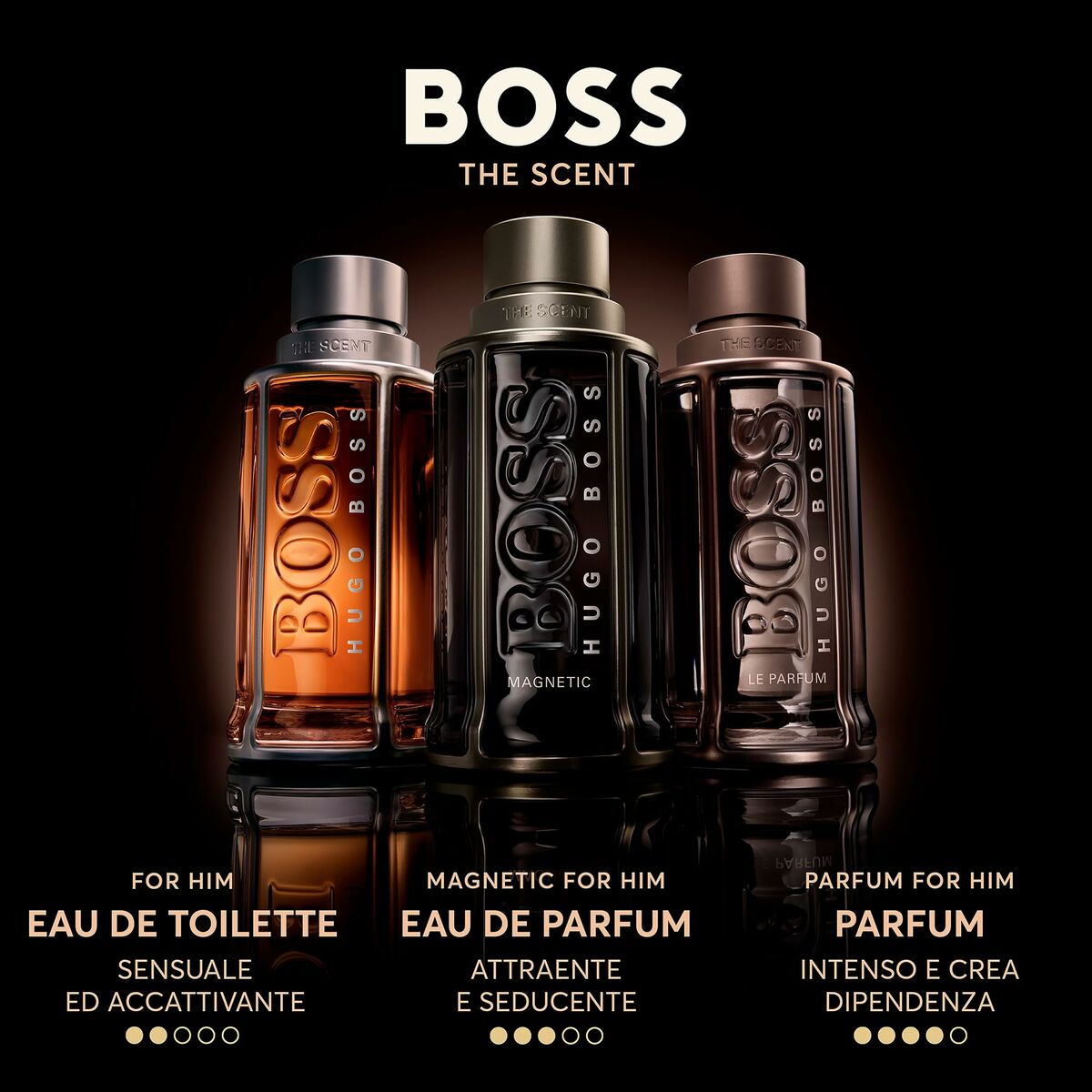 Uniseks Parfum BOSS THE SCENT The Scent For Him Magnetic 100 ml