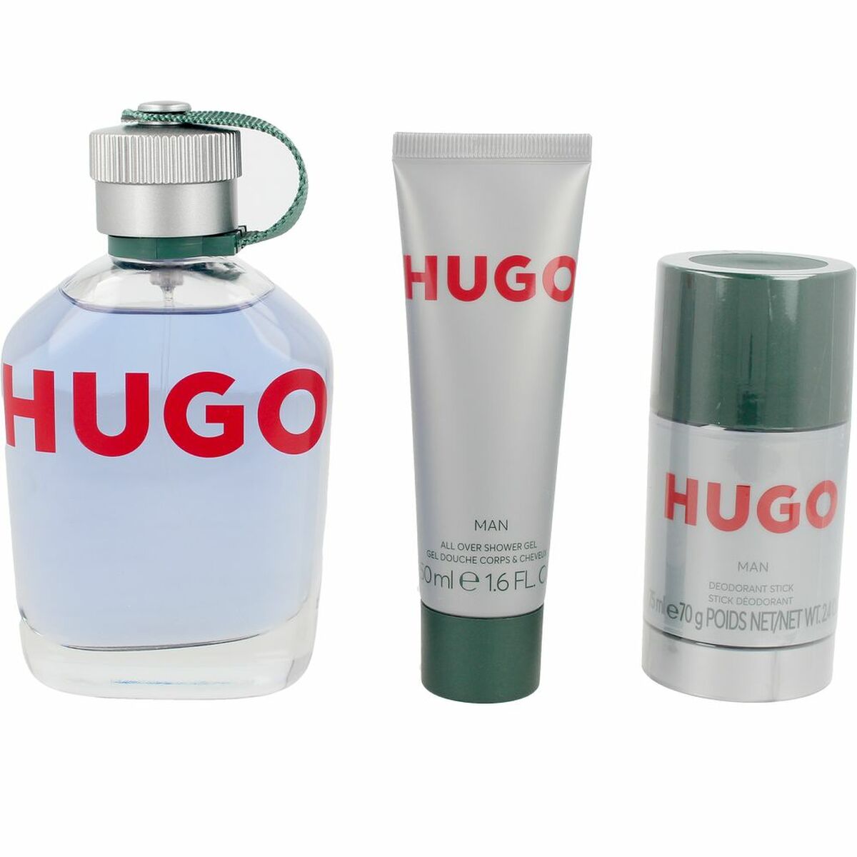 Parfumset voor Heren Hugo Boss HUGO 3 Onderdelen