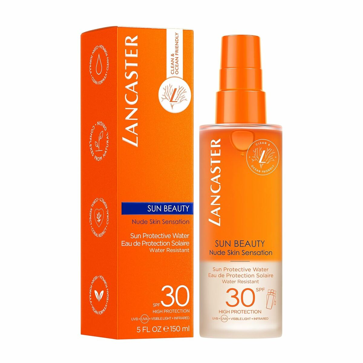 Zon Protector Spray Lancaster SUN BEAUTY Spf 30 150 ml