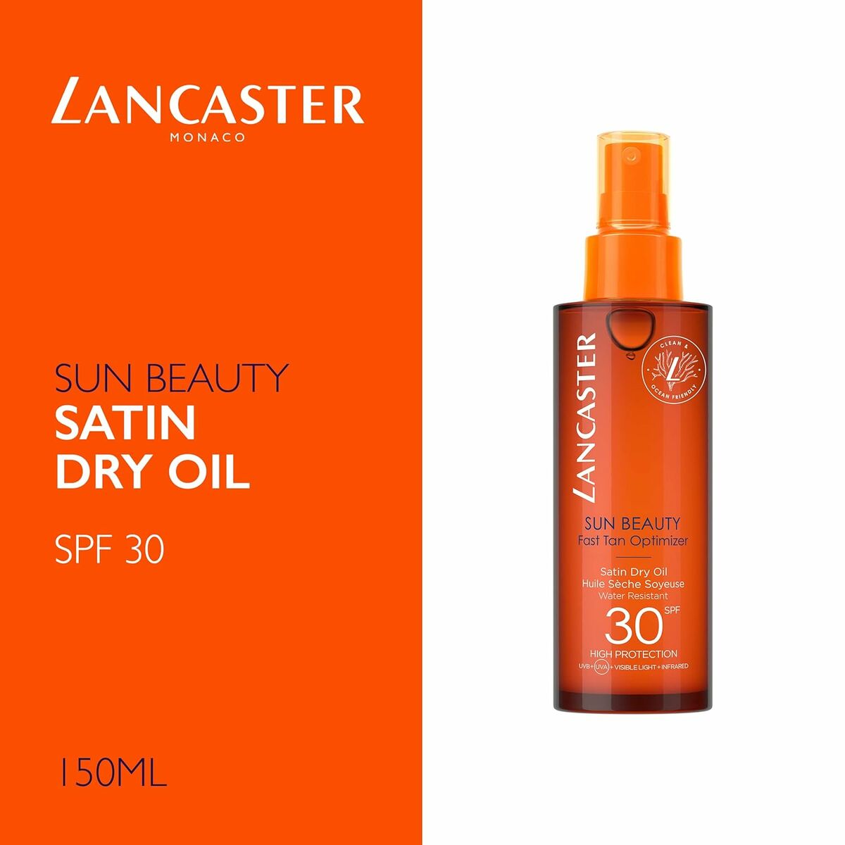 Beschermende Olie Lancaster SUN BEAUTY Spf 30 150 ml