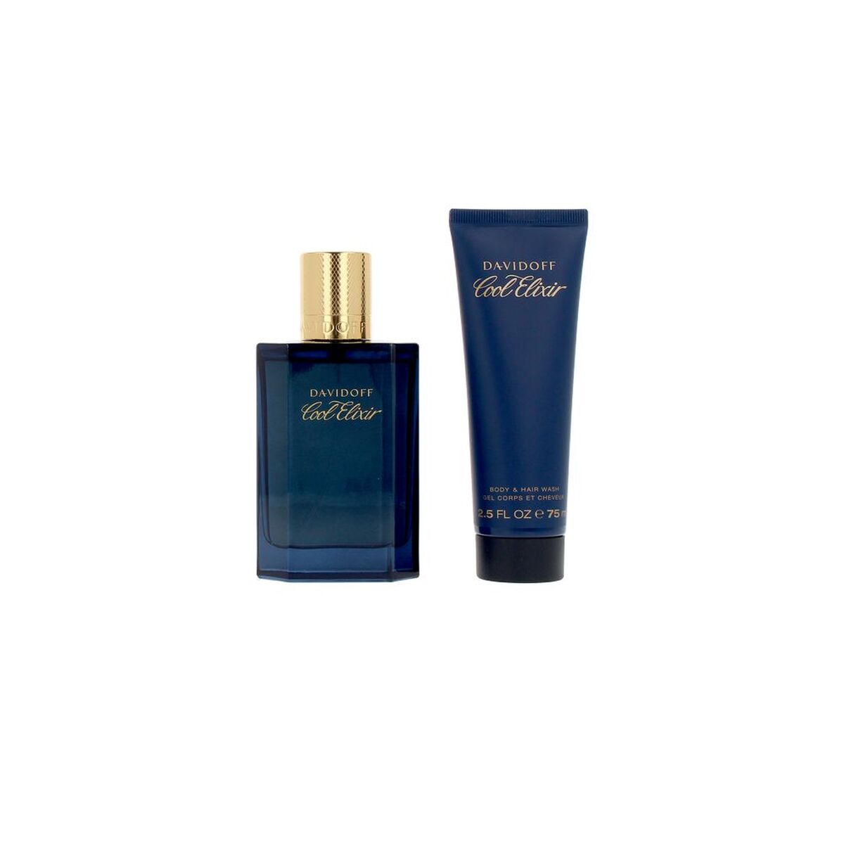 Parfumset voor Heren Davidoff COOL ELIXIR PARFUM INTENSE 2 Onderdelen