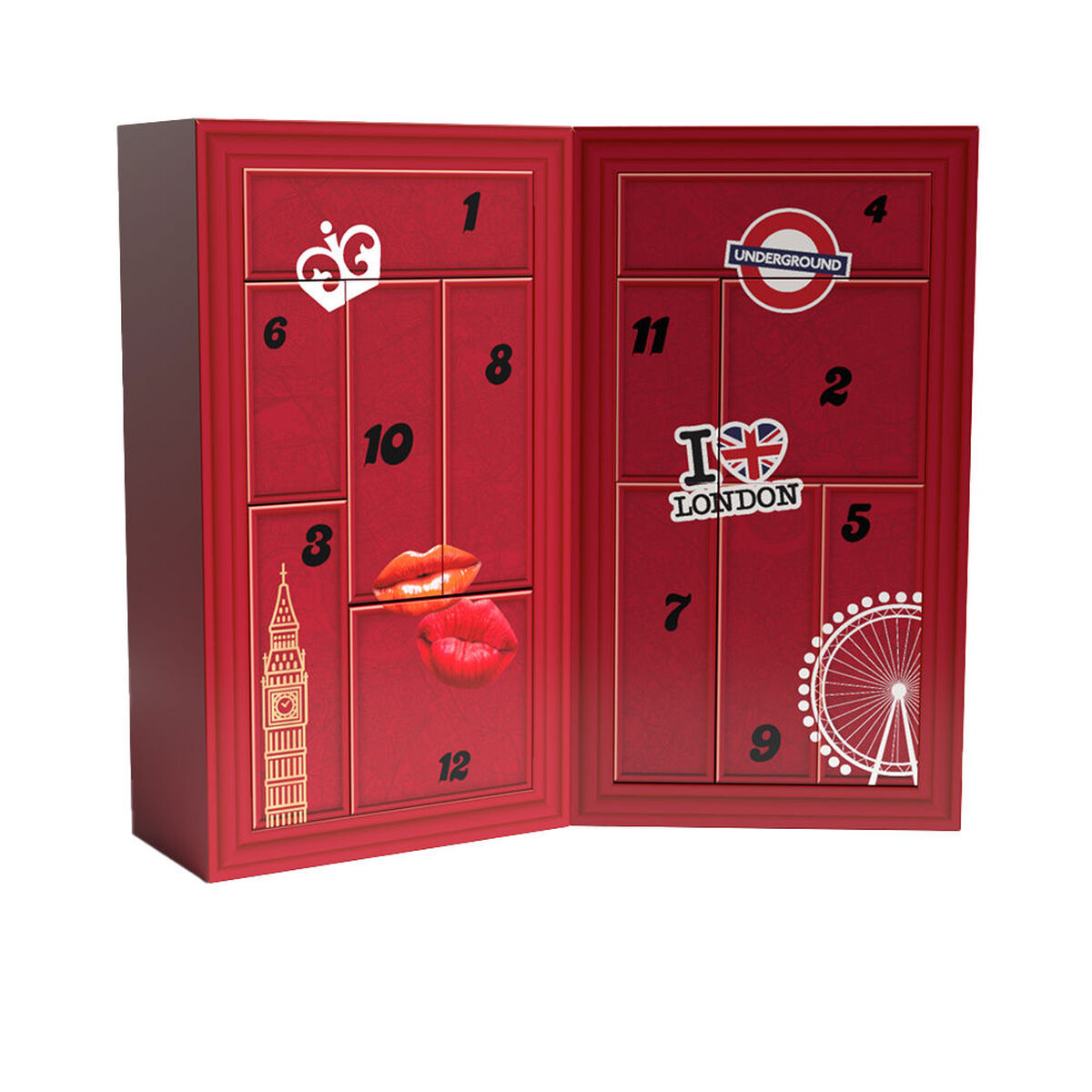 Make - up Set Rimmel London CALENDARIO DE ADVIENTO Adventkalender 12 Onderdelen - Schoonheid, Make - up - Rimmel London