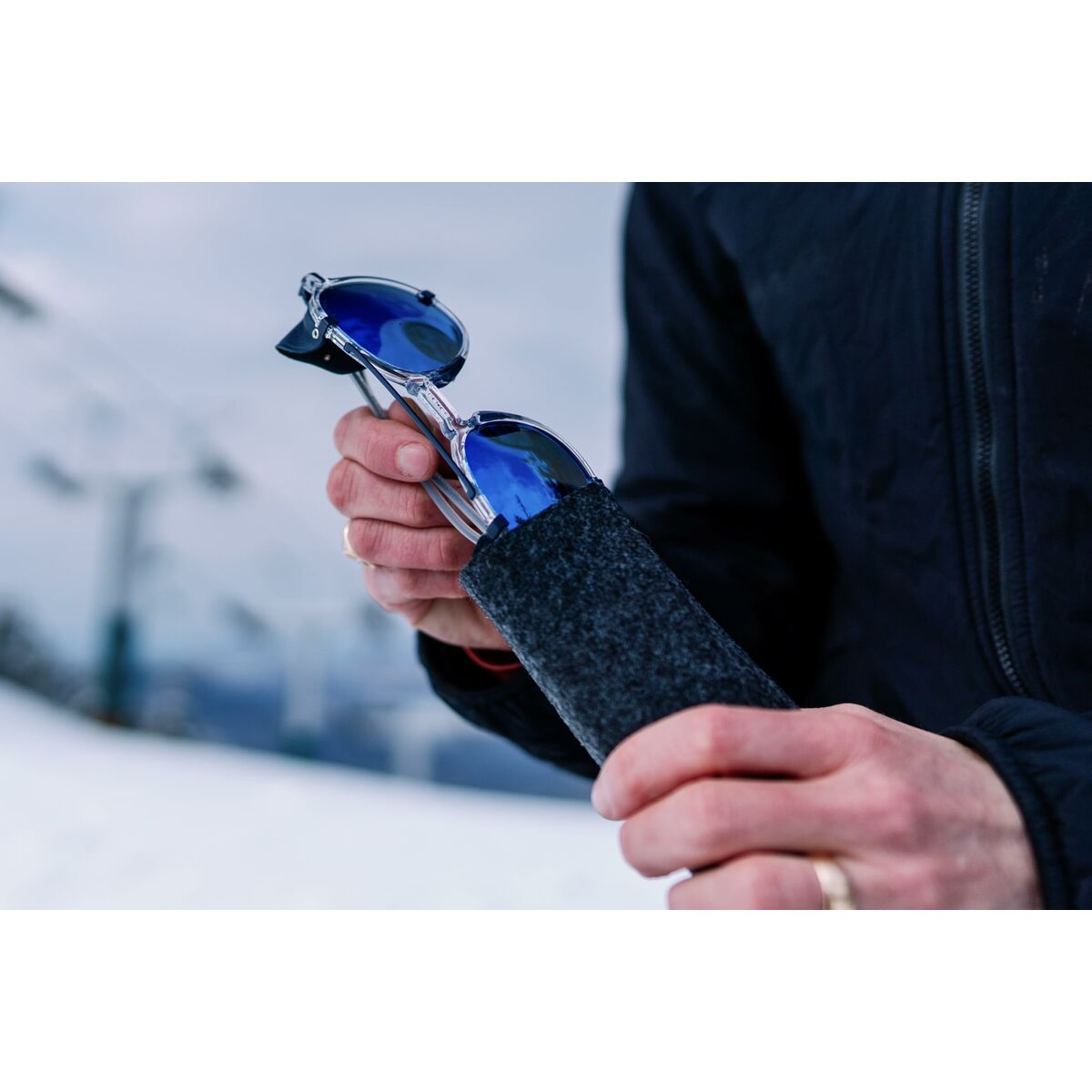 Zonnebril Julbo Legacy Spectron 4 Zwart