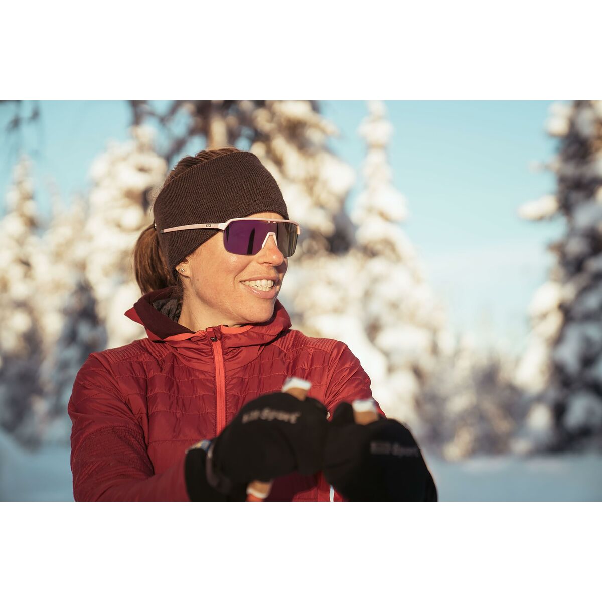 Zonnebril Julbo FREQUENCY REACTIV 0-3 HC Blauw Zwart