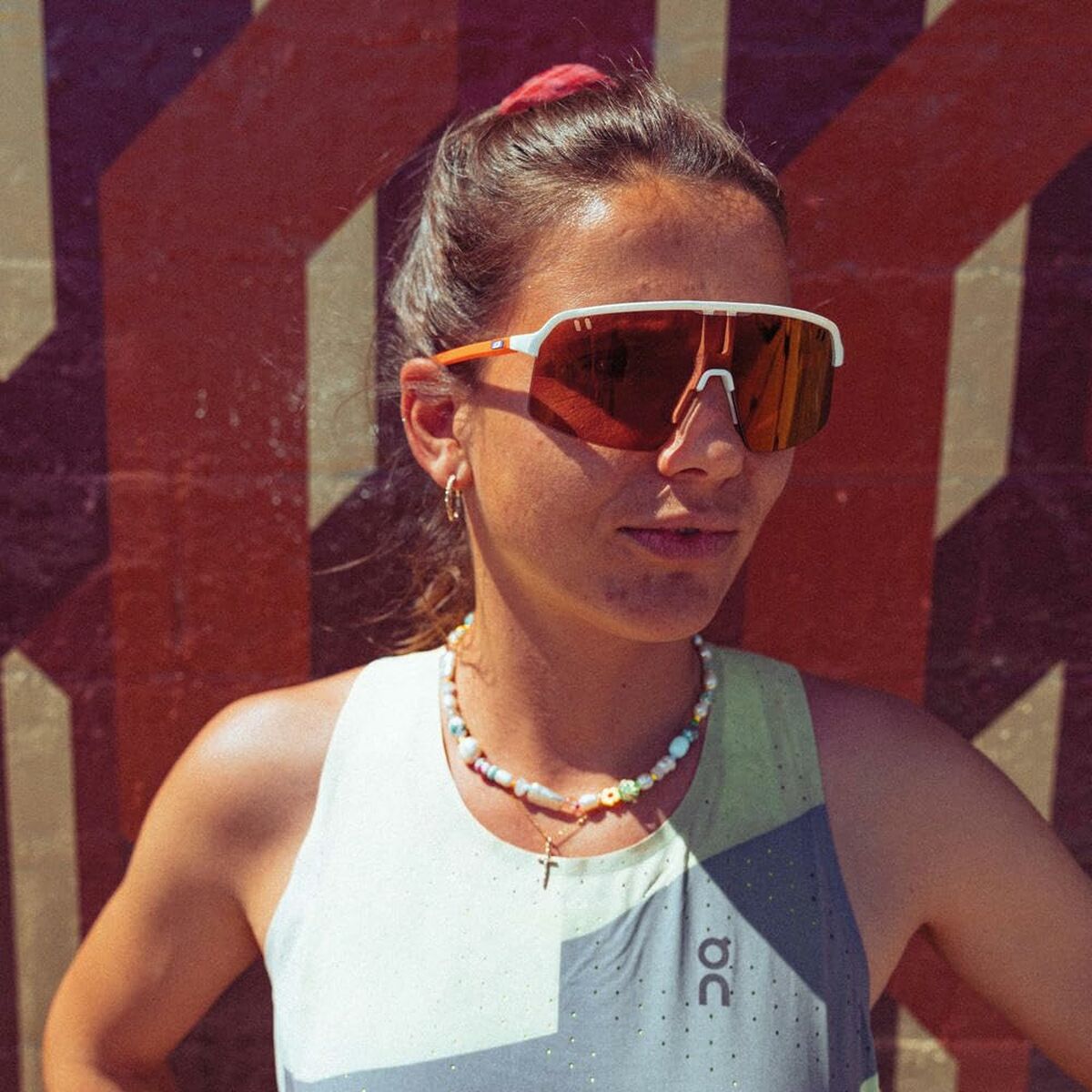 Zonnebril Julbo INTENSITY Wit Oranje