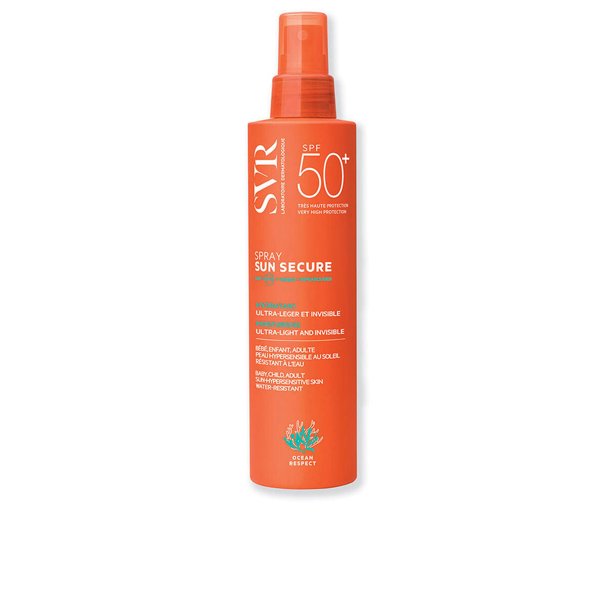 Zonnebrandcrème SVR SUN SECURE Spf 50+ 200 ml - Schoonheid, Huidverzorging - SVR