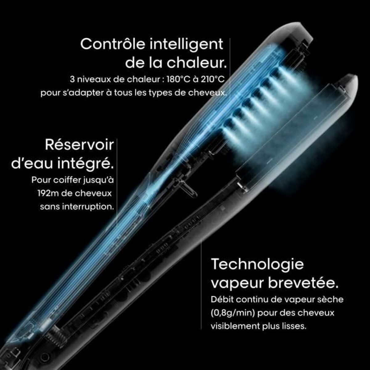 Keramische haartang met stoom L'Oreal Professionnel Paris Steampod 3 - Schoonheid, Haarverzorging - L'Oreal Professionnel Paris