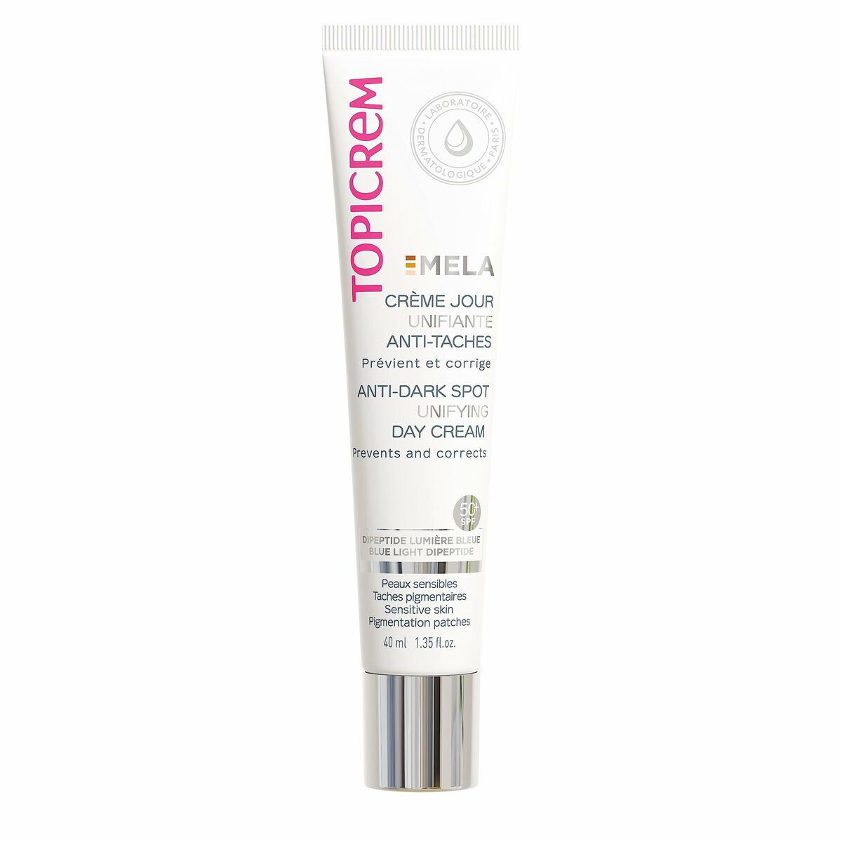 Dagcrème Topicrem Mela Spf 50 Spf 50+ 40 ml - Schoonheid, Huidverzorging - Topicrem