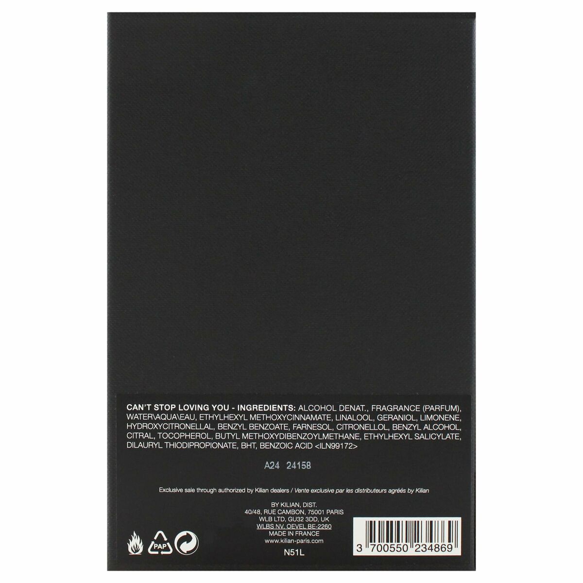 Damesparfum Kilian Can't Stop Loving You EDP