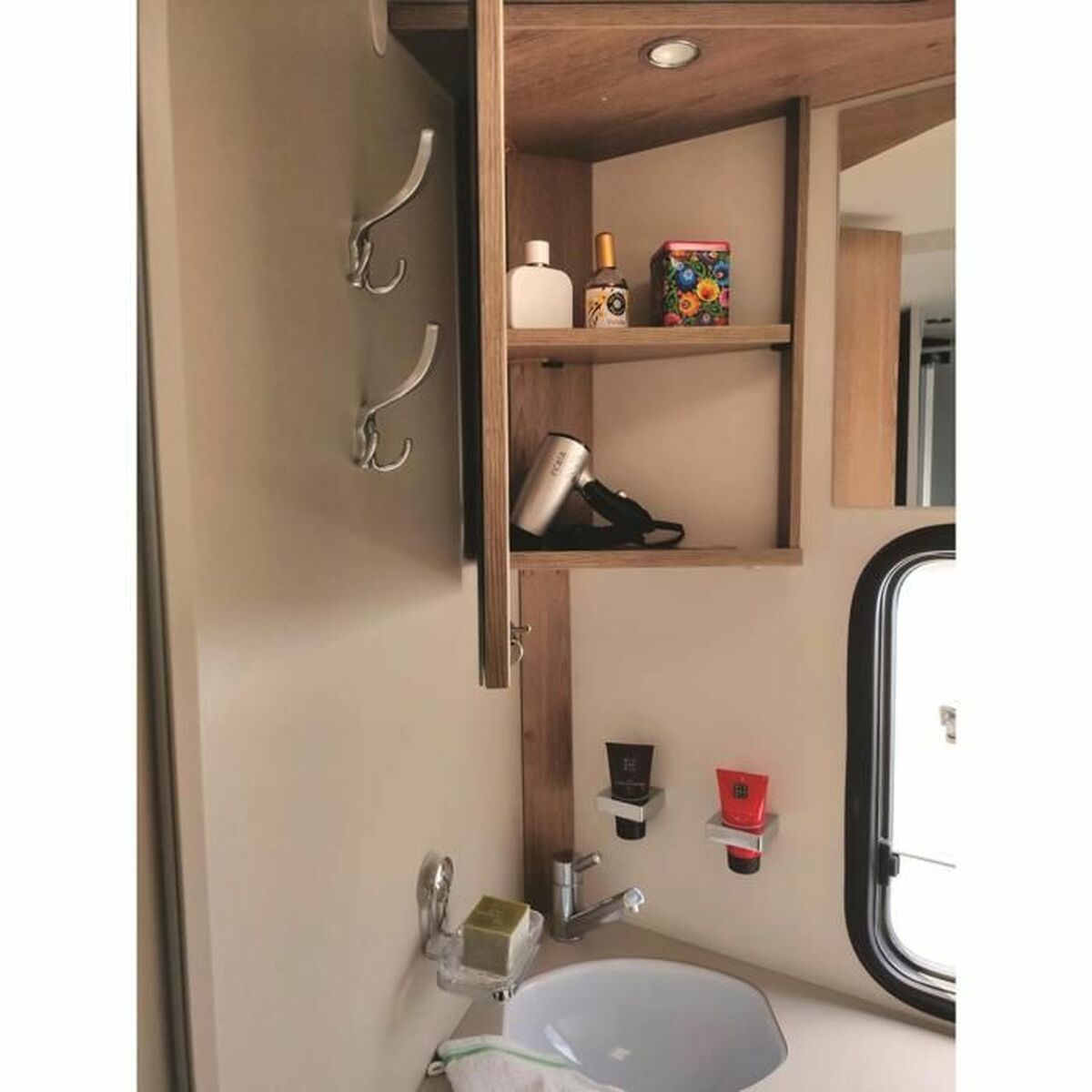 Föhn Incasa Zwart Grijs 180 W Voor op reis