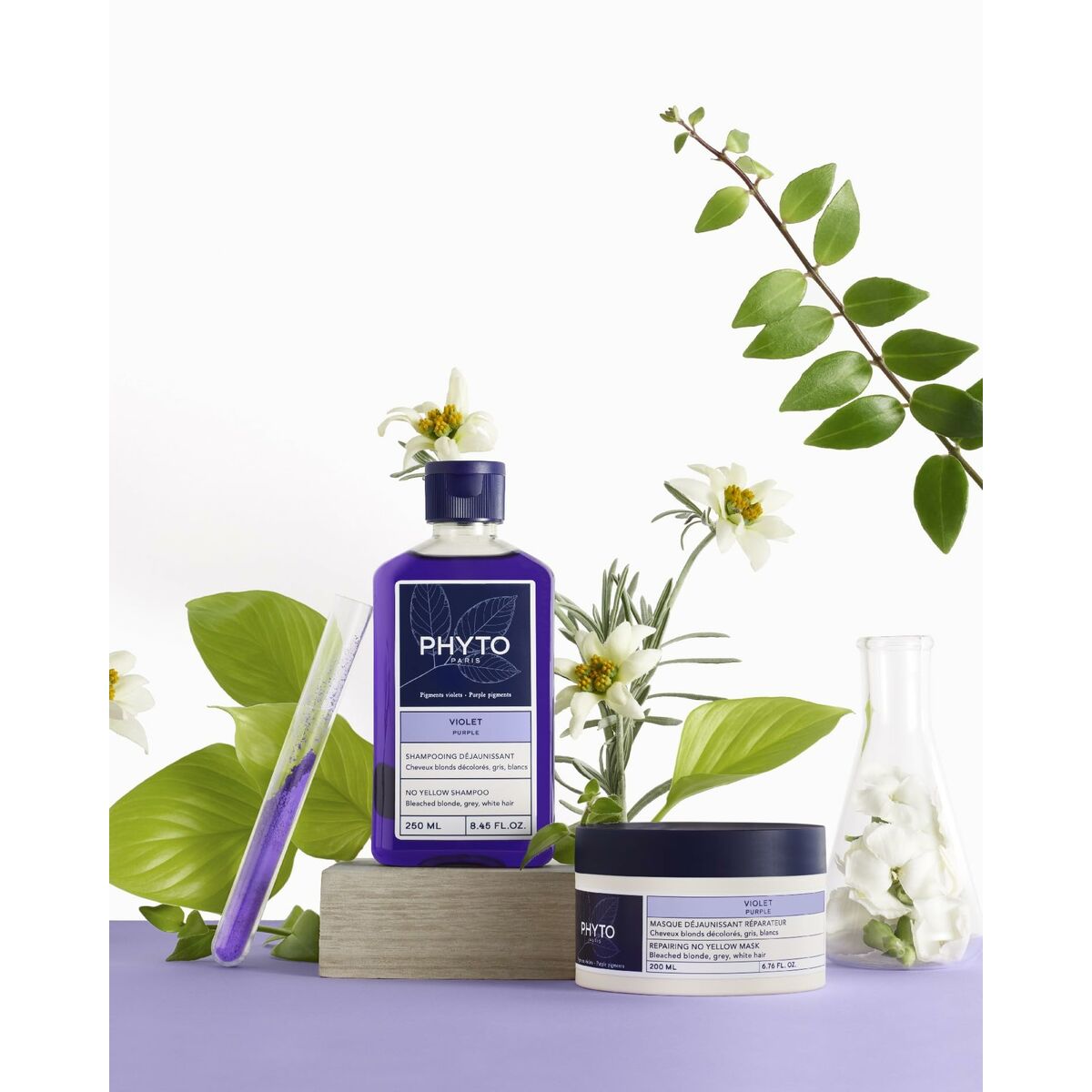 Haarmasker Phyto Paris Violet 200 ml - Schoonheid, Haarverzorging - Phyto Paris
