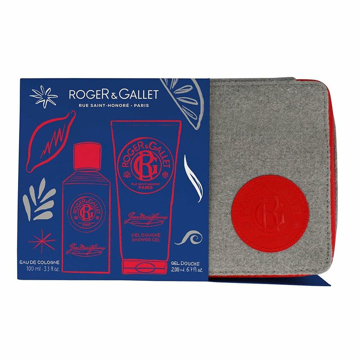 Parfumset voor Dames Roger & Gallet JEAN - MARIE FARINA 2 Onderdelen - Schoonheid, Parfums en geuren - Roger & Gallet