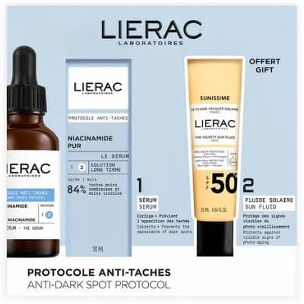 Make-up Set Lierac PROTOCOLO 2 Onderdelen