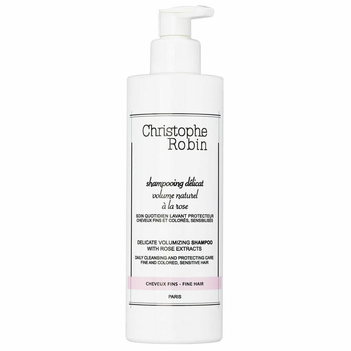 Volumegevende Shampoo Christophe Robin A la Rose (150 ml)