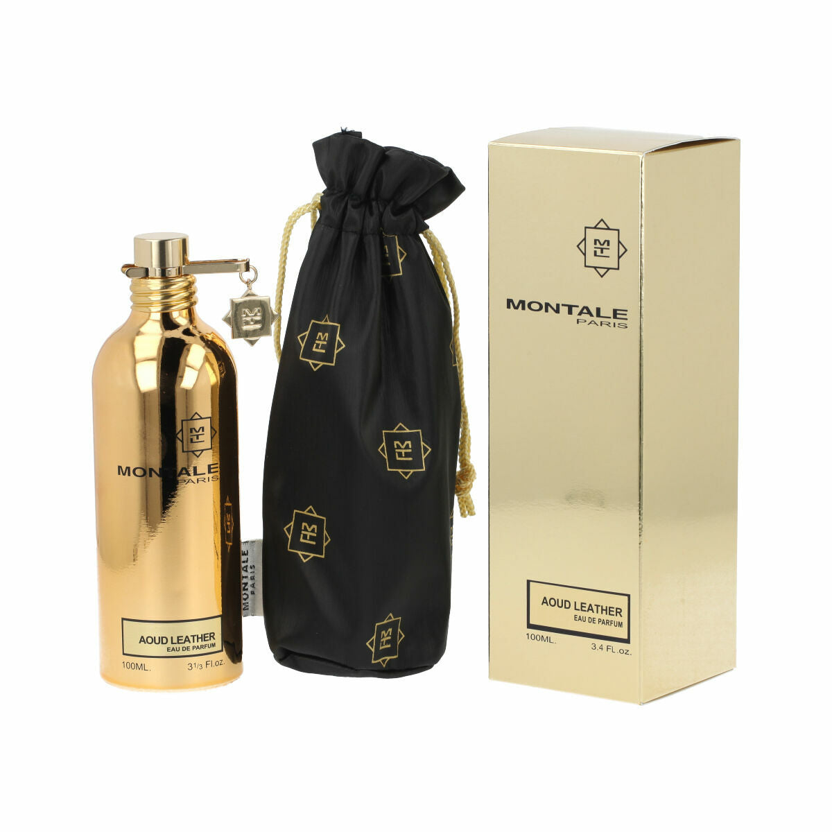 Uniseks Parfum Montale AOUD LEATHER