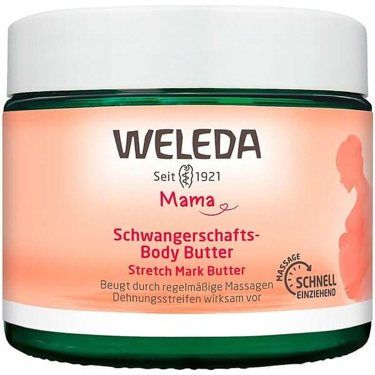 Anti - Striae Crème Weleda Mama 150 ml - Schoonheid, Huidverzorging - Weleda