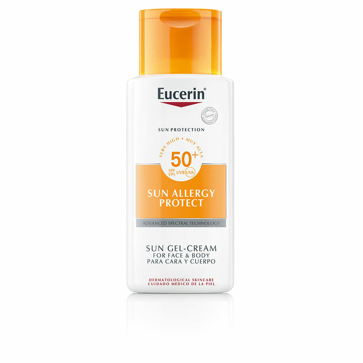 Zonnebrand Gel Eucerin Sun Allergy Protect Spf 50+ 150 ml Allergische huid