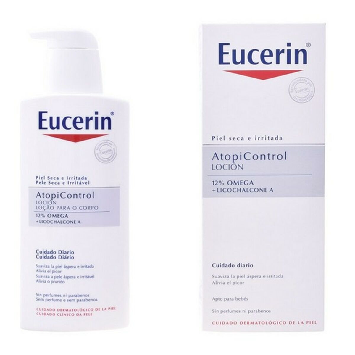 Kalmerende Lotion Eucerin Atopicontrol 400 ml - Schoonheid, Huidverzorging - Eucerin