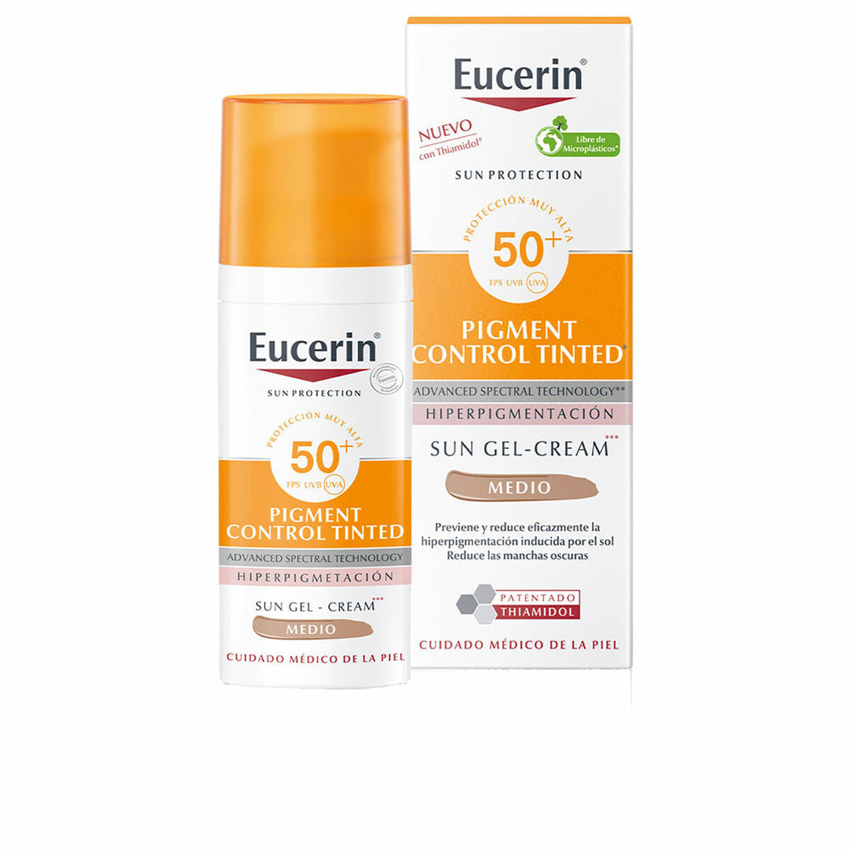 Gezichtszonnecrème Eucerin Sun Protection Medium Spf 50 Spf 50+ 50 ml