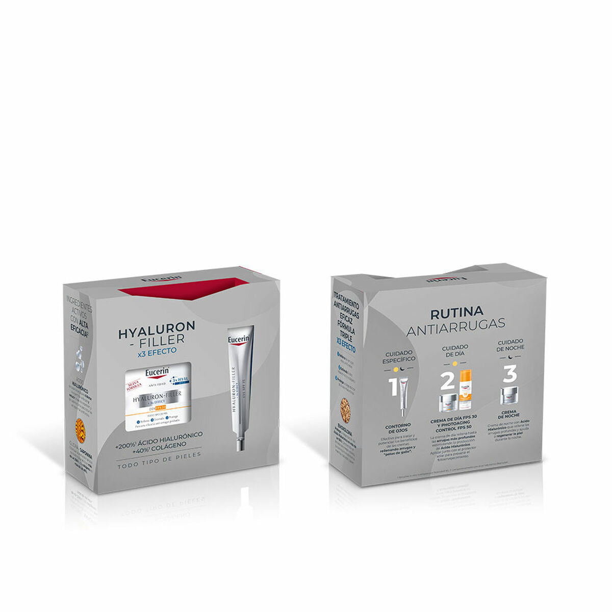 Make-up Set Eucerin HYALURON FILLER 2 Onderdelen