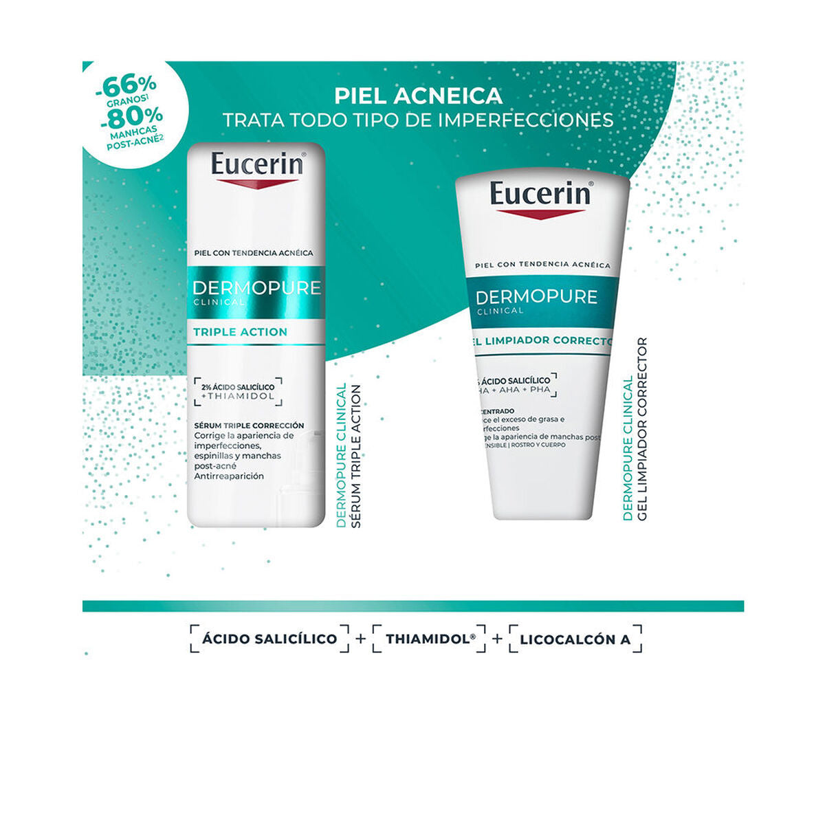 Gezichtscrème Eucerin DERMOPURE 2 Onderdelen