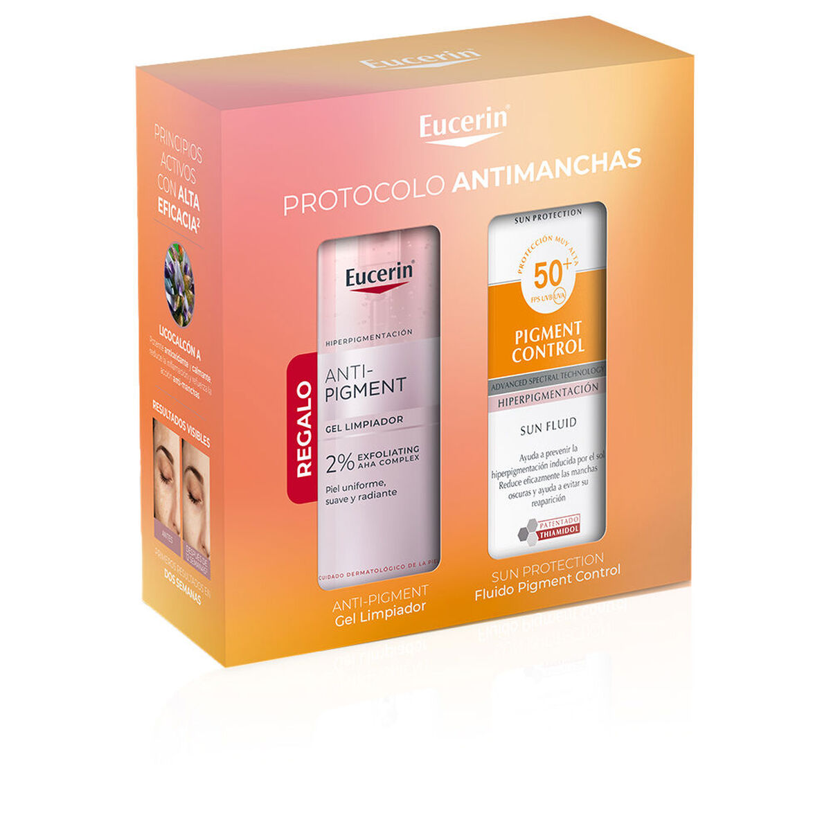 Gezichtscrème Eucerin SUN PROTECTION Spf 50+