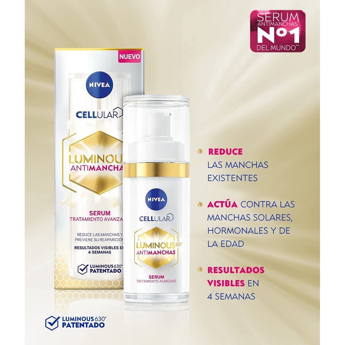 Serum Nivea Luminous Antimanchas 30 ml - Schoonheid, Huidverzorging - Nivea