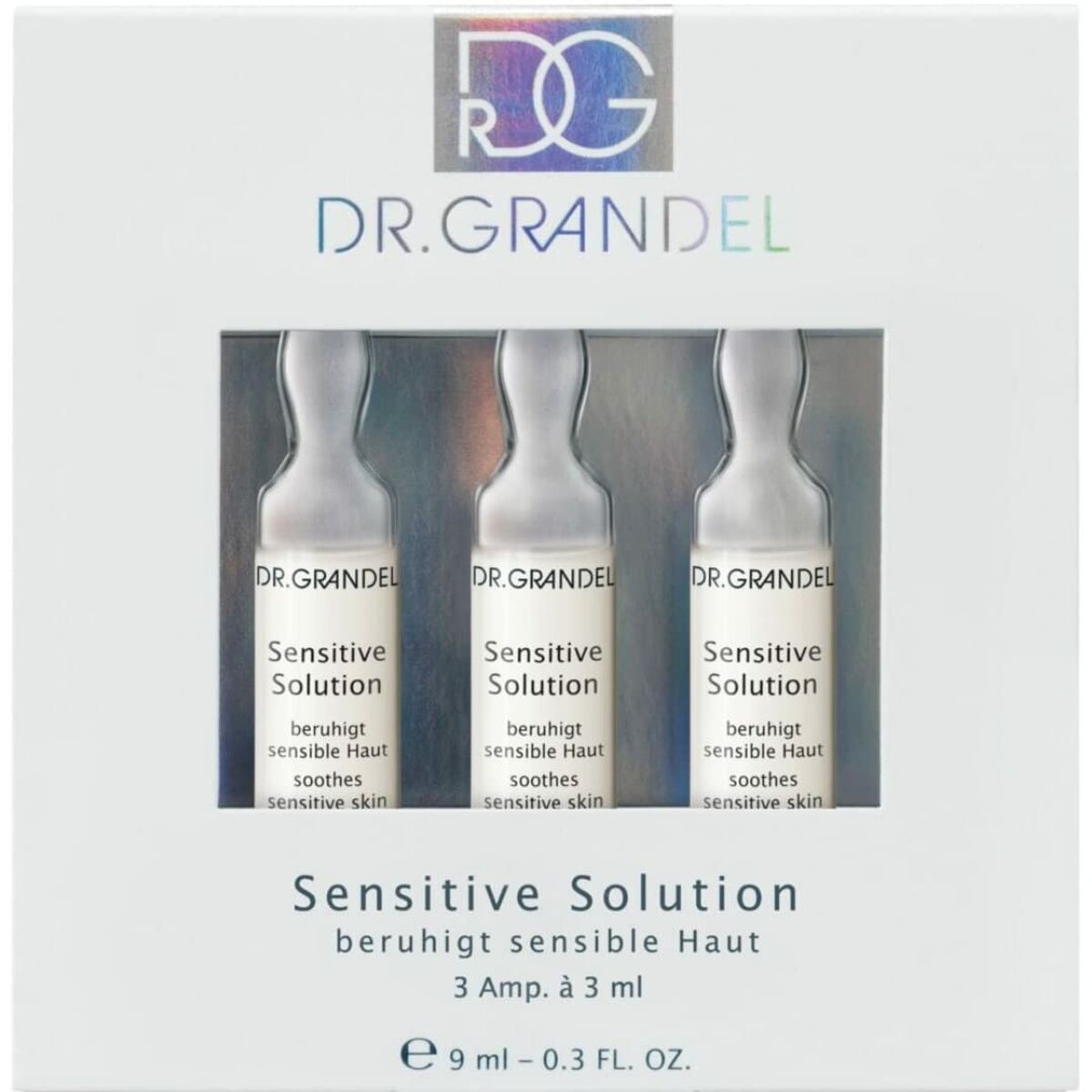 Ampullen Dr. Grandel Sensitive Solution 3 x 3 ml - Schoonheid, Huidverzorging - Dr. Grandel