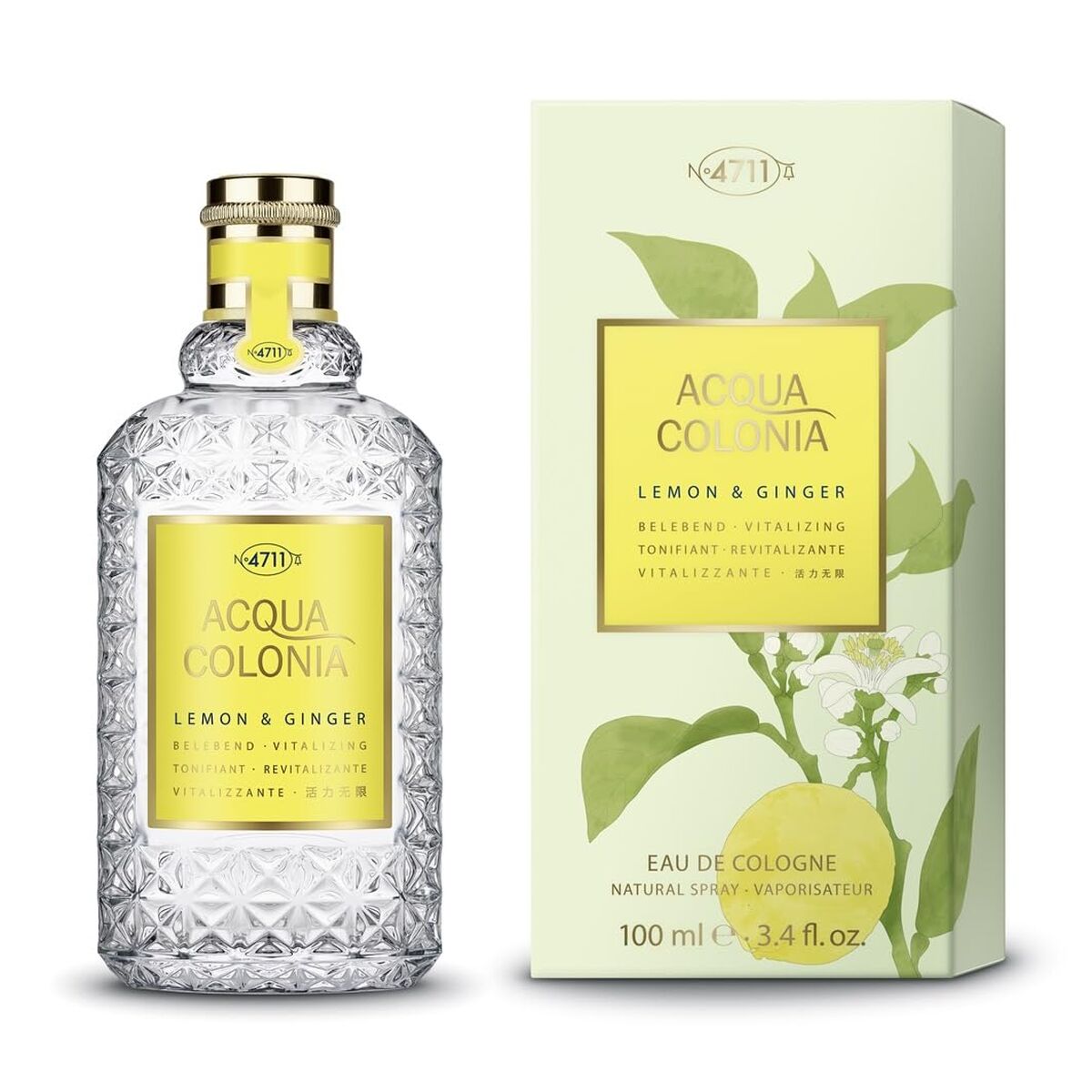 Uniseks Parfum 4711 ACQUA COLONIA LEMON AND GINGER 100 ml - Schoonheid, Parfums en geuren - 4711