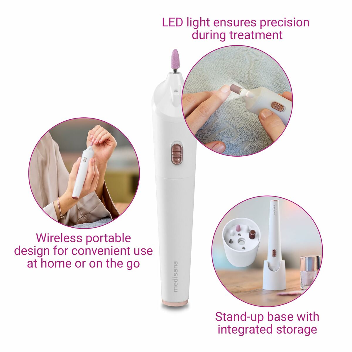 Manicure- en pedicuresets Medisana MP900