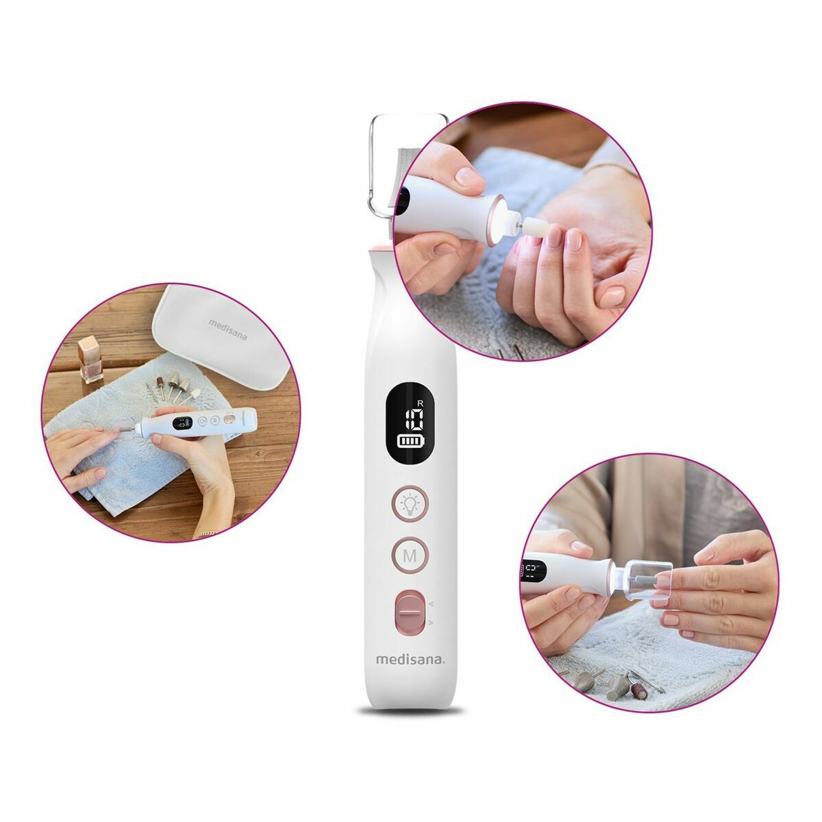 Manicureset Medisana 85157 Wit