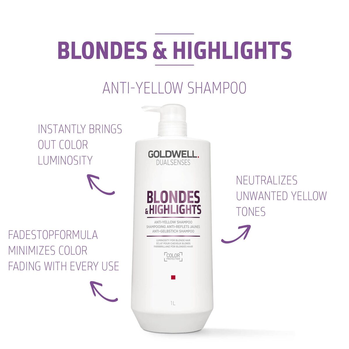 Shampoo Goldwell Blondes Highlights - Schoonheid, Haarverzorging - Goldwell